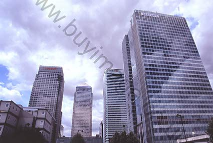 4332_canary wharf london docklands offices flats docks licensed royalty free 